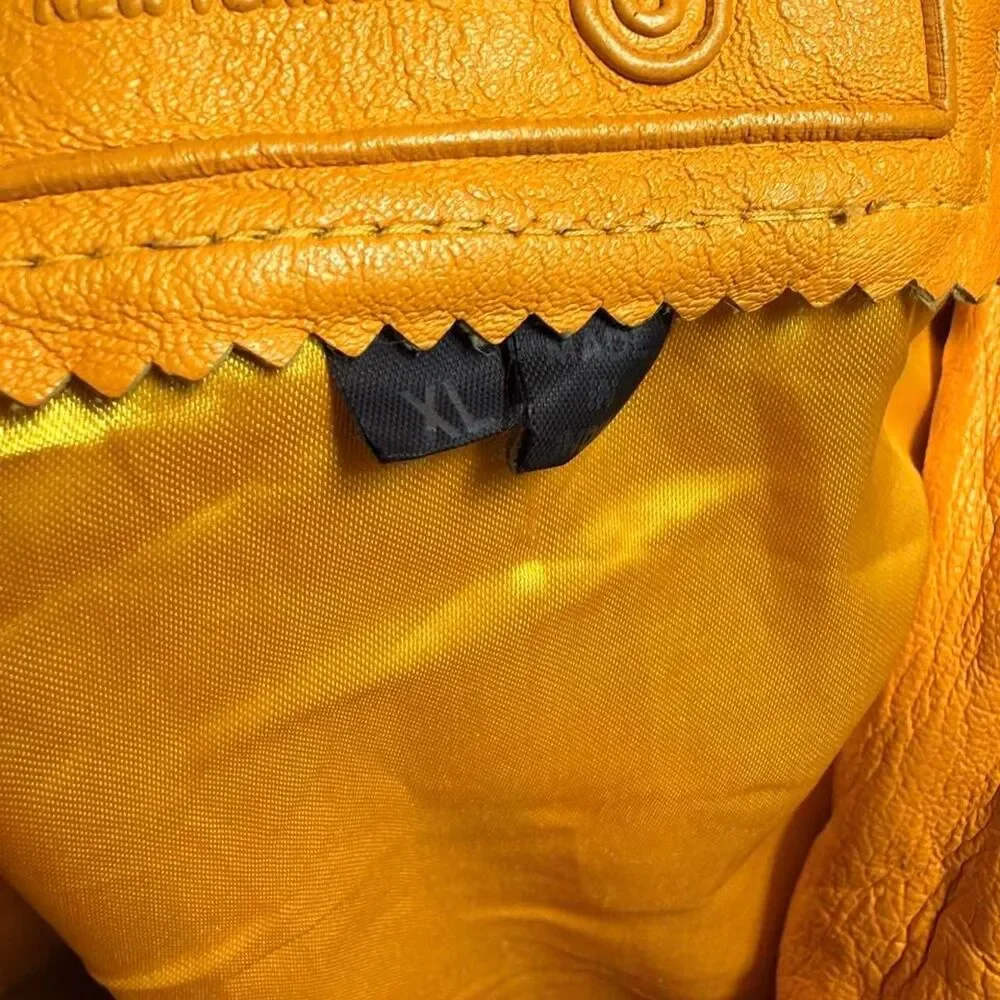 Unbranded Women's Orange and Yellow Coat